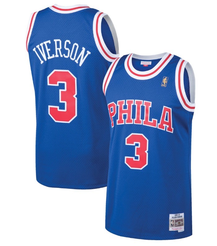 iverson sixers jersey